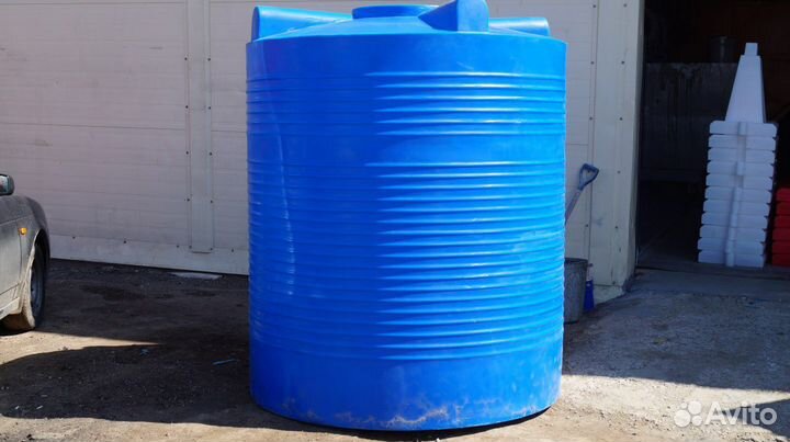 Бак для воды пластик 1/2/3/5/10 кубов