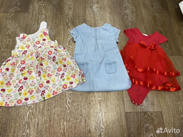 Вещи пакетом на девочку 86 92