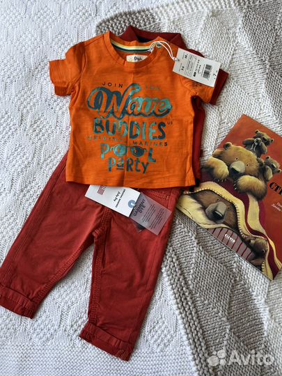 Новые детские вещи пакетом 68 размер