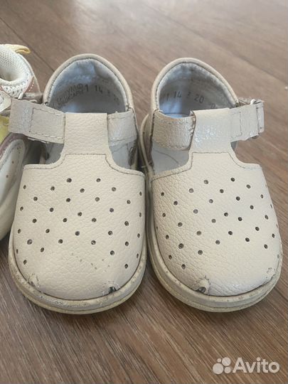 Детская обувь для девочек пакетом 20-21