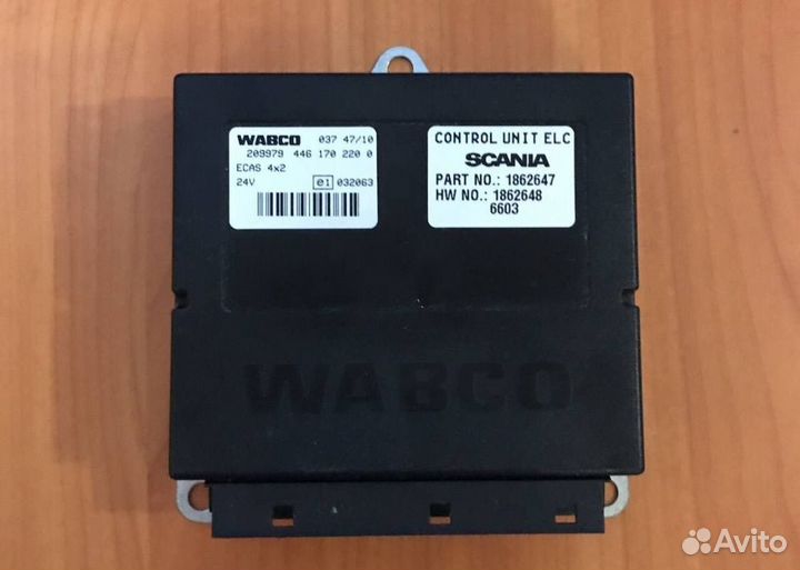 Блок управления тормозами scania