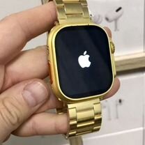 Смарт часы apple watch gold