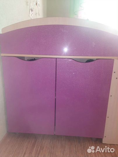 Детская кровать чердак со столом