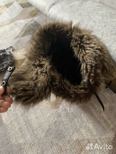 Шапка ушанка мужская