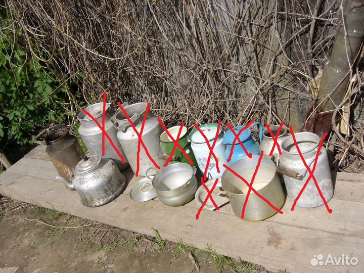 Кастрюли чайники посуда СССР только самовывоз