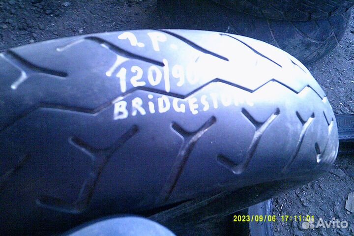 120 90 R17 -1 мота шина Bridgestone exdra 64S G70