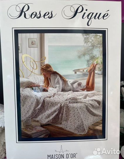 Плед Maison Dor “roses pkie” размер: Евро 220-240