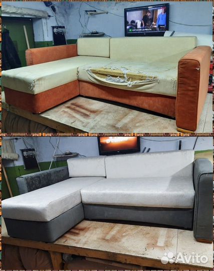 Пошив,перетяжка,ремонт,реставрация мягкой мебели