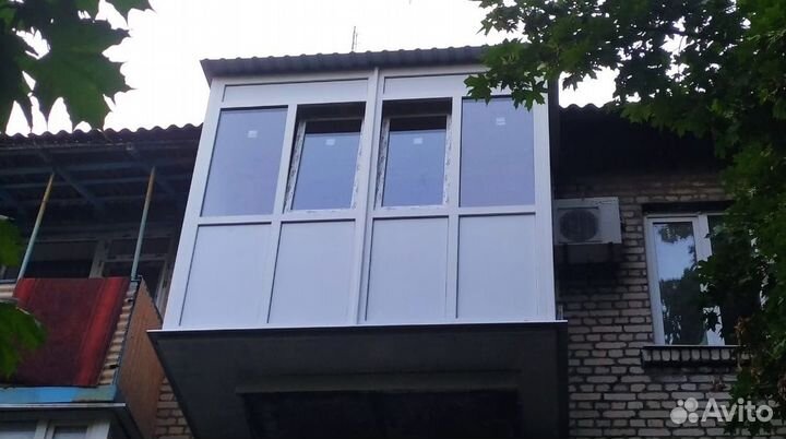 Отделка балконов и лоджий