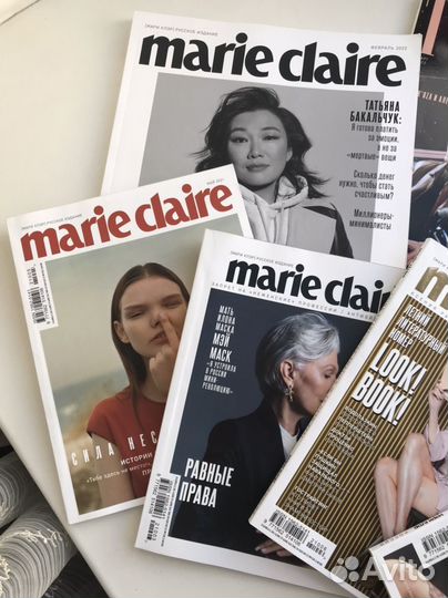 Журналы marie claire, tatler
