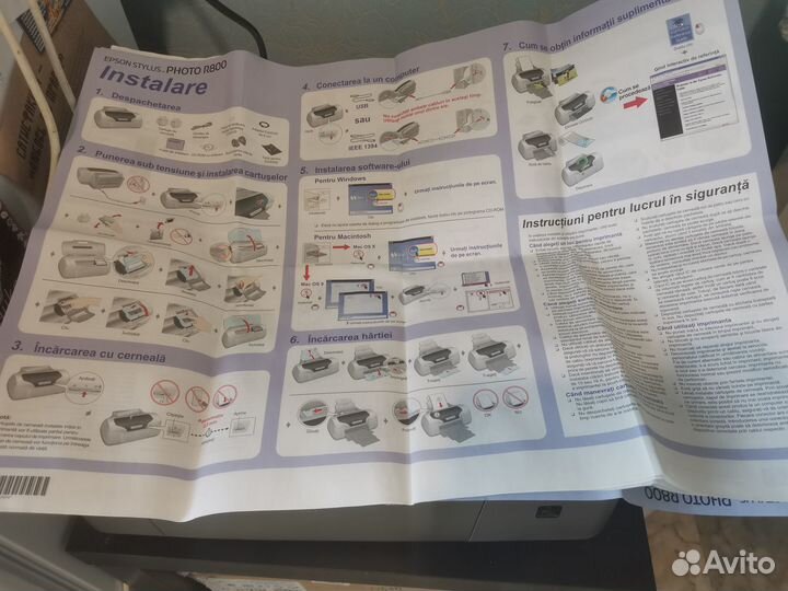 Принтер Epson r800 на снпч