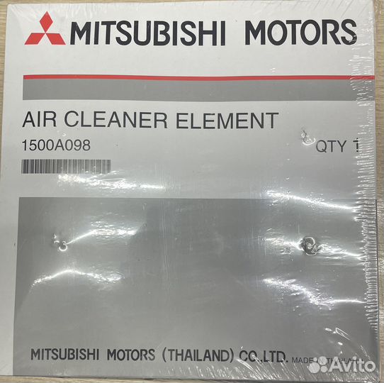Фильтр воздушный Митсубиси 1500А098