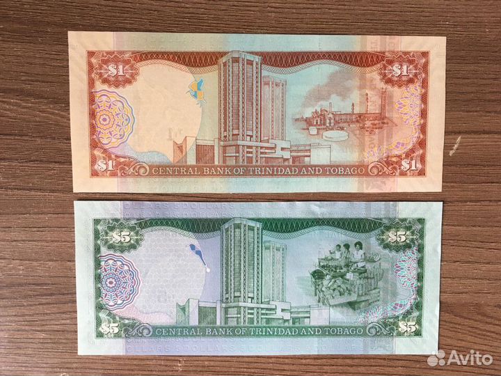 Банкноты Тринидад и Тобаго, Венесуэла, Бутан, СССР