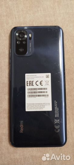 Xiaomi Redmi Note 10, 4/64 ГБ