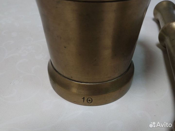 Ступка с пестиком бронза