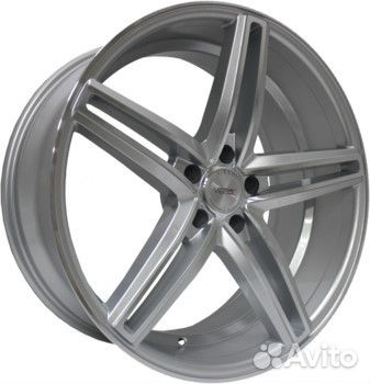 Vissol V-015 9x20 5x112 D66,6 ET45 silver polished