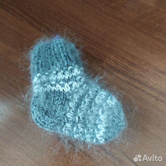 Варежки и носки пуховые детские