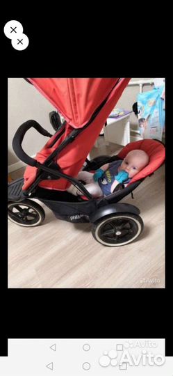 Коляска для погодок