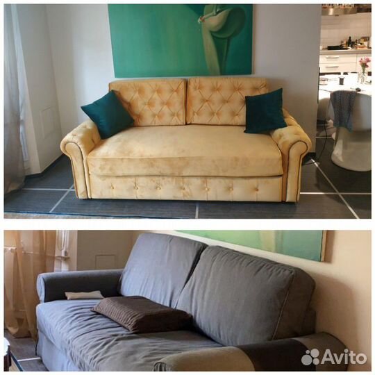 Ремонт мягкой мебели, перетяжка