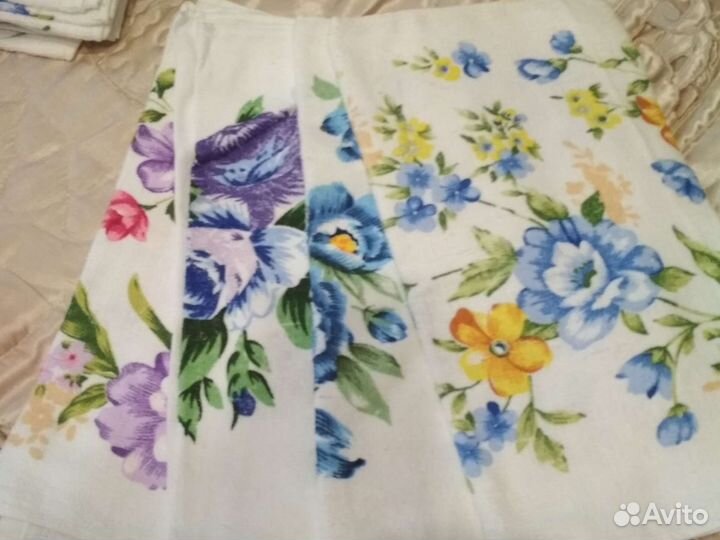 Махровые полотенца новые для кухни