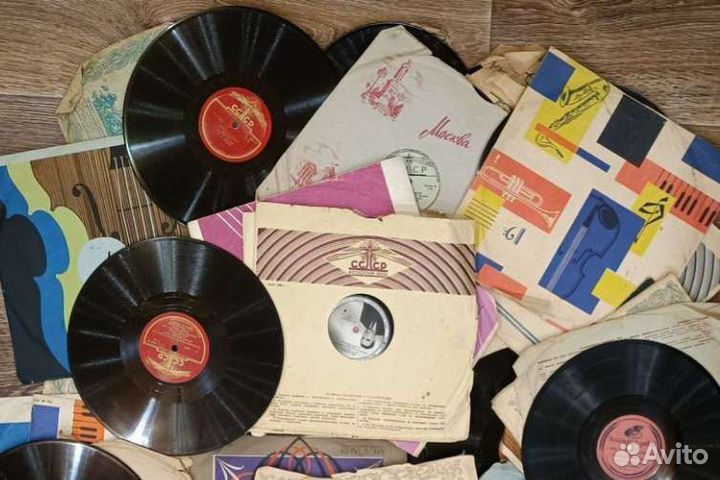 Пластинки для патефона