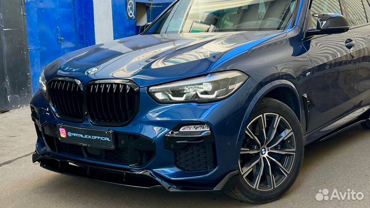 Обвес бмв Х5 G05 M Perfomance черный глянец