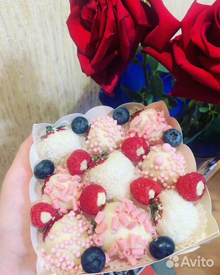 Клубника в шоколаде