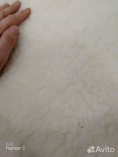 Одеяло на овчине для выписки