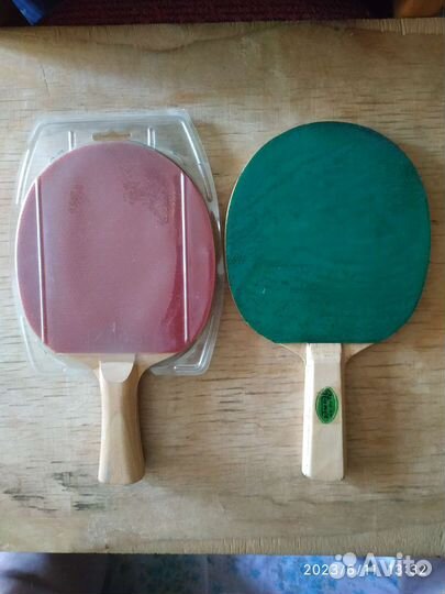 Ракетки для настольного тенниса. СССР