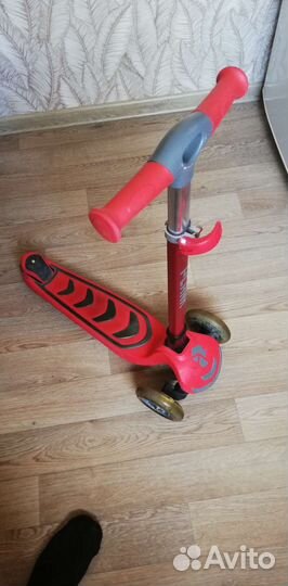 Самокат детский трехколесный бу