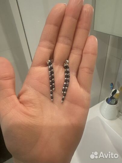 Золотые серьги