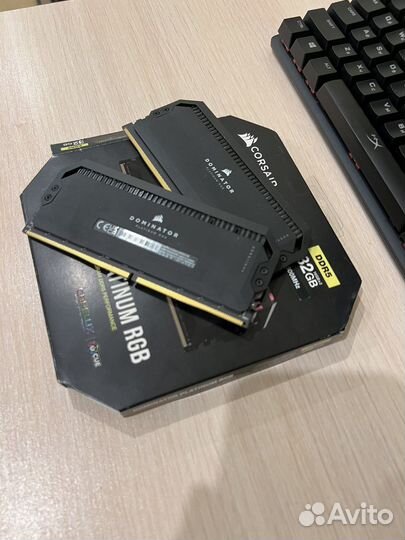 DDR5 Corsair Dominator Platinum RGB 6600MHz