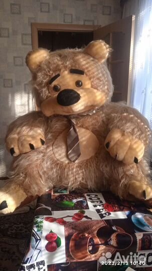 Мягкая игрушка медведь