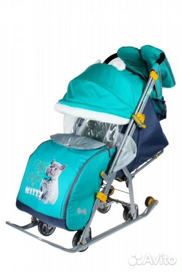 Санки коляска ника 7 2