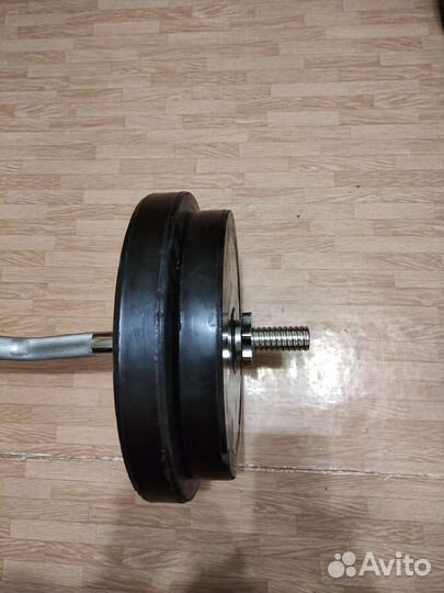 Штанга с блинами