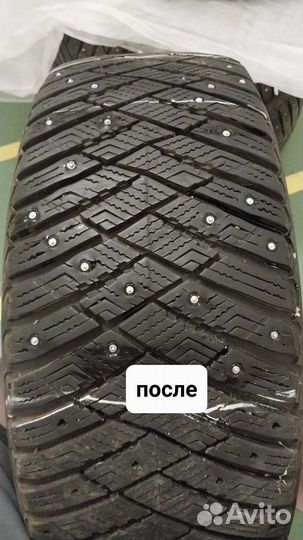 Дошиповка шин