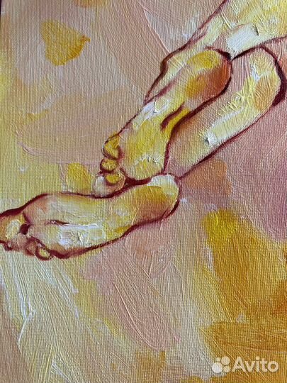 Картина маслом Обнаженная Ню