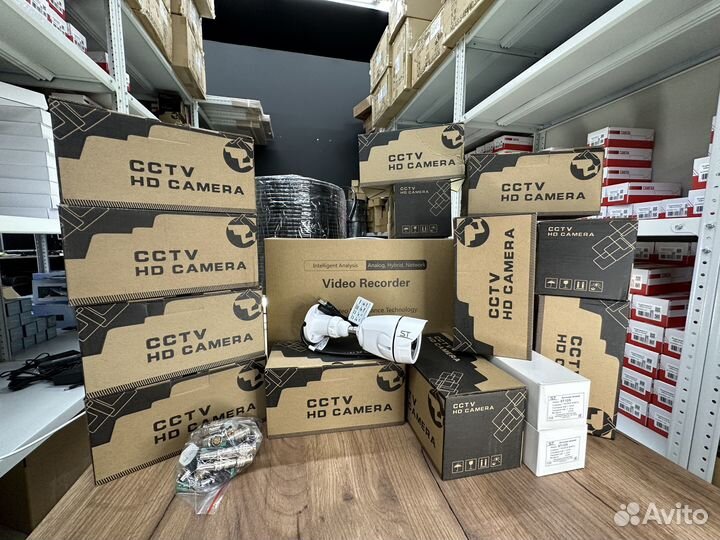 Готовый комплект AHD видеонаблюдения 16 камер 2MP