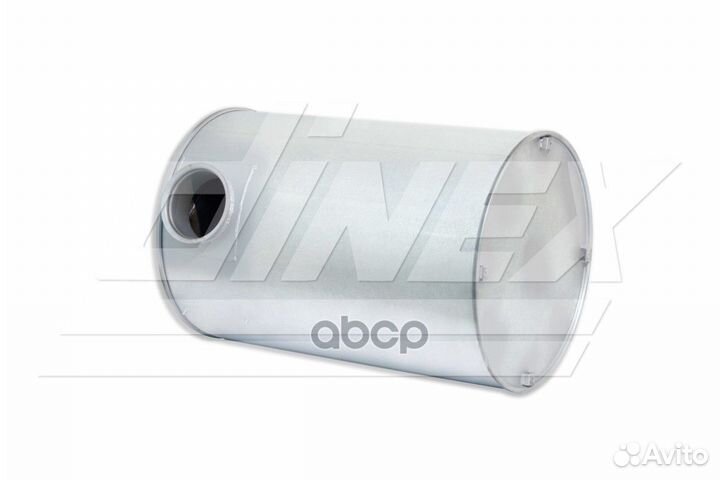 DIN80401 резонатор (бочка) глушителя Premium Е