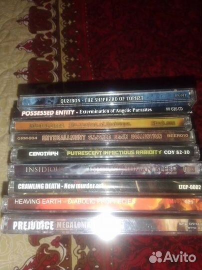 Death metal cd, Brutal death metal cd