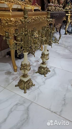 Канделябры бронзовые