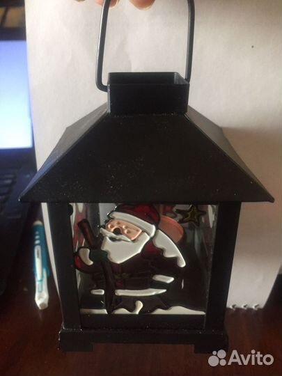 Новогодний Фонарик для свечи