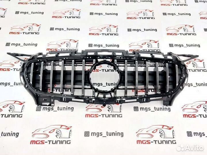 Решетка GT style Mercedes AMG GT C190 дорест 14-17
