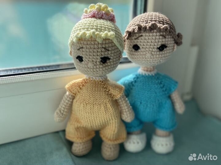 Вязанная кукла