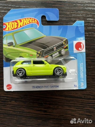 Hot wheels japan civic honda