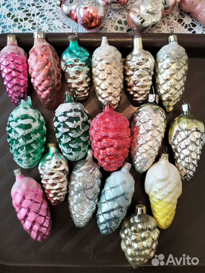 Елочные игрушки СССР