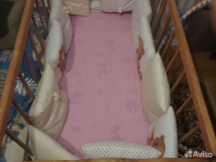 Детская кровать манеж бу