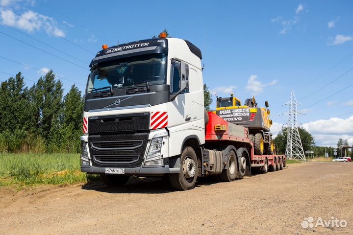 Перевозка негабарита - аренда низкорамного трала