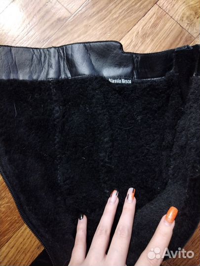 Сапоги женские зимние 40 натуральная замша