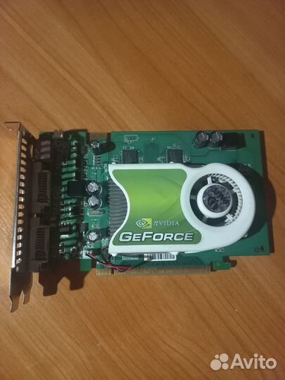 Видеокарта nvidia geforce 8600GT PCI-E 256MB